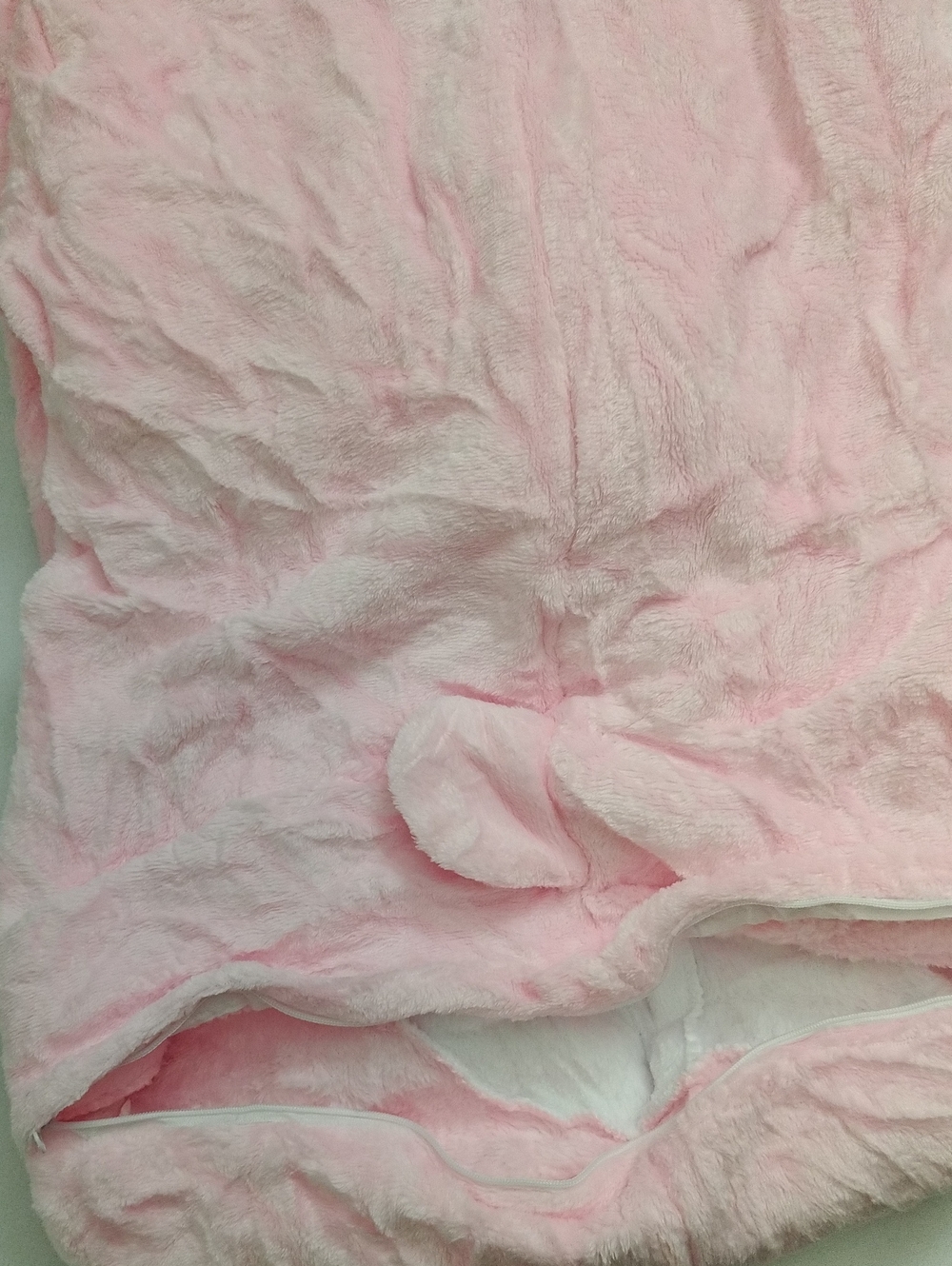 Kids Pink Pig Plush Fleece Onesie Kigurumi Halloween Cosplay Costume New *Open* - Picture 14 of 17